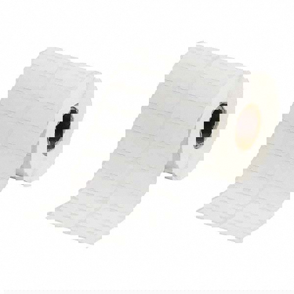 Label Maker Label: White, Polypropylene, 1-1/2